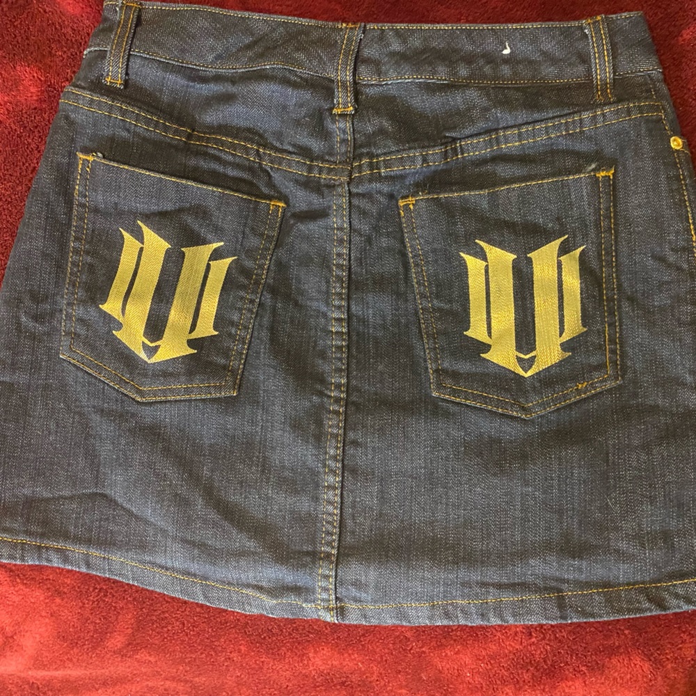 Eleven by Venus Williams skirt// denim